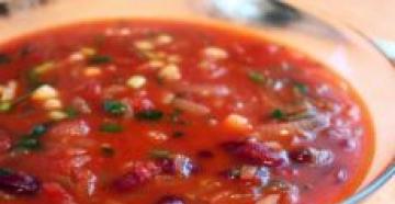 Простые и быстрые рецепты томатных супов для похудения